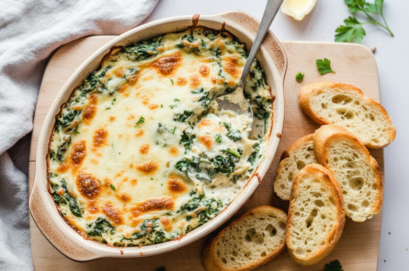 Spinat-Artischocken-Dip